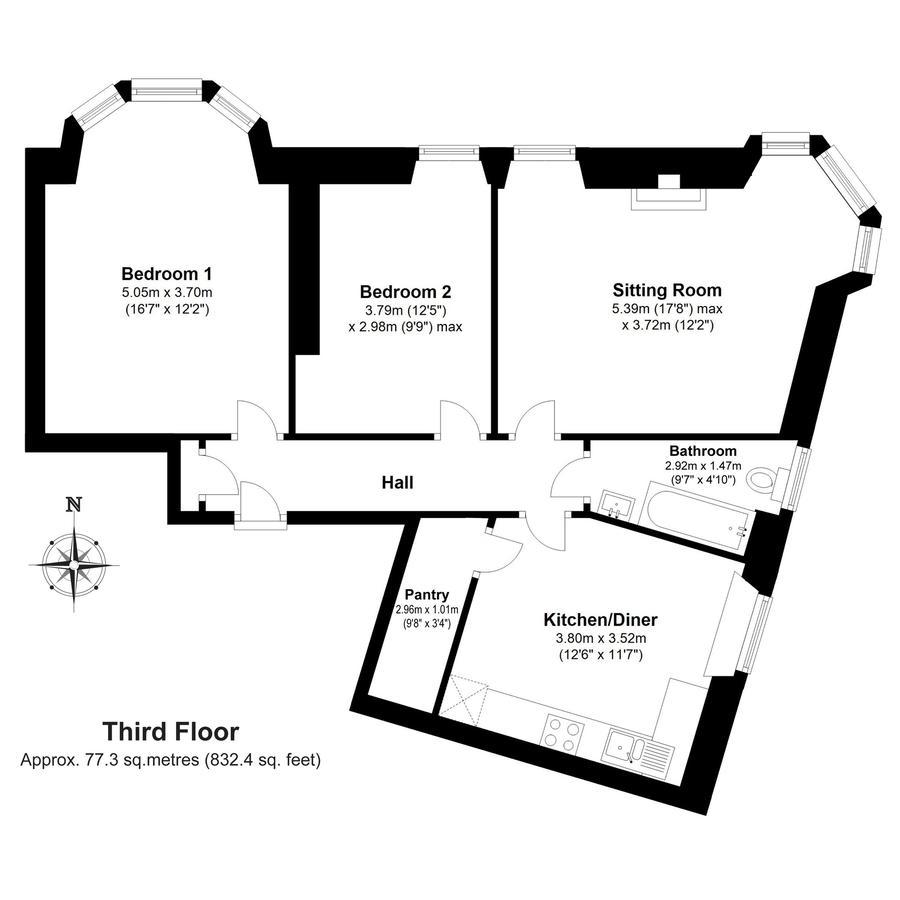 Belhaven Terrace Apartment Edinburgh Luaran gambar
